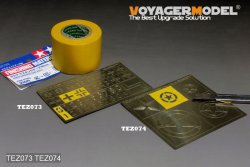 画像2: VoyagerModel [TEZ073]1/35 WWII独 車体番号/鉄十字 ステンシル製作セット(汎用)