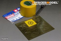画像2: VoyagerModel [TEZ074]1/35 WWII米英 ☆国家徽章 ステンシルセット(汎用)