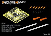 VoyagerModel [VBS0165] 1/35 WWII独 3.7cmFlaK43/1 L/60 金属砲身(2本セット)(汎用)