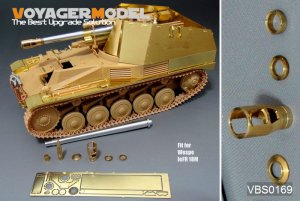 画像1: VoyagerModel [VBS0169]1/35　 WWII独 10.5cm L/28 金属砲身セット ヴェスペ用(汎用) (1)