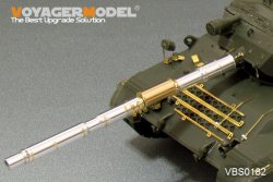 画像2: VoyagerModel [VBS0182] 1/35 現用独 L7A3 105mm 金属砲身＆スモークディスチャージャーセット(Leopard1用)(汎用)