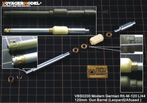 画像1: VoyagerModel [VBS0200]1/35 現用独 120mm L/44 金属砲身セット(レオパルト2A5用)(汎用) (1)