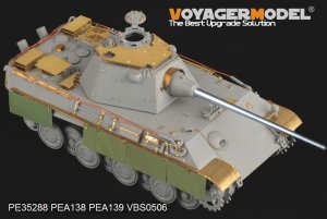 画像1: VoyagerModel [VBS0506]1/35 WWII独 KwK42 L/70 パンターF型 金属砲身セット(汎用) (1)