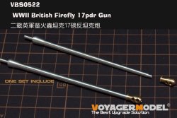画像1: VoyagerModel [VBS0522]1/35 WWII イギリス陸軍シャーマンファイアフライ17ポンド砲用砲身(タスカ/アスカ用)