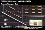 VoyagerModel [VBS0528]1/35 Chinese PLA ZBD-04A IFV  Turret Weapon Set(PANDA HOBBY PH35042)
