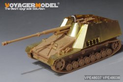 画像2: VoyagerModel [VPE48038]1/48 WWII ドイツSd.Kfz.164対戦車自走砲ナースホルン 砲弾箱/フェンダーセット(タミヤ32600)