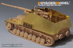 画像5: VoyagerModel [VPE48038]1/48 WWII ドイツSd.Kfz.164対戦車自走砲ナースホルン 砲弾箱/フェンダーセット(タミヤ32600)