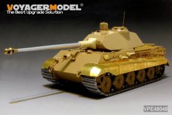 画像2: VoyagerModel [VPE48048]1/48 WWII ドイツ キングタイガー重戦車(ポルシェ砲塔) アップグレードセット(タミヤ32539用)