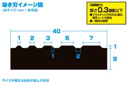 画像5: ウェーブ[HT467]HG ディテールパンチ 台形(2)