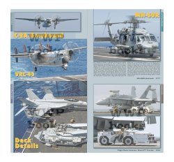画像5: WWP [B023]現用 アメリカ海軍 ニミッツ級 航空母艦キャリアデッキ写真集