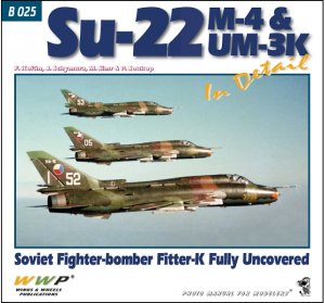 画像1: WWP[B025]現用 露/ソ Su-22M4/UM3Kフィッター戦闘爆撃機写真集 (1)