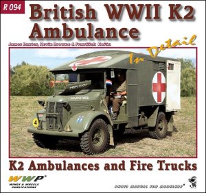 画像1: WWP[R094]WWII イギリス陸軍オースチンK2救急車＆消防車写真集 (1)