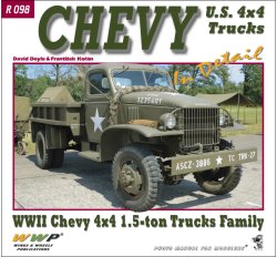 画像1: WWP[R098]WWII アメリカ シェビー4x4トラック ディテール写真集