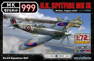 画像1: ウォルターソンズジャパン[55009]1/72 イギリス空軍スピットファイアMK.IX (1)