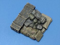 画像2: Work Shop Shin[M-20219]1/35 後部積載荷物セット（3号突撃砲戦車初期型系列用）