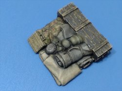 画像1: Work Shop Shin[M-20219]1/35 後部積載荷物セット（3号突撃砲戦車初期型系列用）