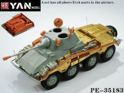 画像1: YAN MODEL[YANPE35183]1/35 WW.II ドイツ Sd.Kfz.234/2 「プーマ」スーパーディテールセット (ドラゴン6943用)