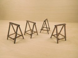 画像1: YENMODELS[LSG-A35003]1/35　架台セット(4脚入り)
