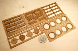 画像10: YENMODELS[LSG-C35005]1/35　下水用排水溝&排水カバー8個セット