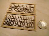 YENMODELS[LSG-C35102]1/35　剣先飾りフェンス