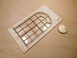 画像1: YENMODELS[YML35008]1/35　町工場のアーチ付窓