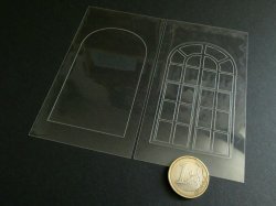 画像4: YENMODELS[YML35008]1/35　町工場のアーチ付窓