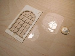 画像5: YENMODELS[YML35008]1/35　町工場のアーチ付窓