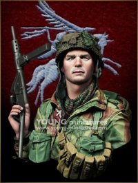 Young Miniatures[SL005]1/10 WWIIイギリス陸軍空挺兵「レッド・デビルズ」