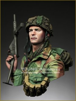 画像2: Young Miniatures[SL005]1/10 WWIIイギリス陸軍空挺兵「レッド・デビルズ」