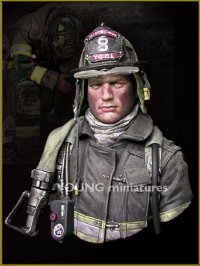 Young Miniatures[YC1801]1/10 消防士 現代の火消し請負人