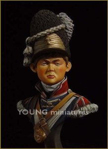 画像1: Young Miniatures[YH1802]1/10  第23ロイヤル・ウェールズ・フュージリア連隊の少年鼓手 (1)