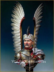 画像1: Young Miniatures[YH1806]1/10  Polish Winged Hussar（Sold Out） (1)