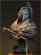 画像3: Young Miniatures[YH1821]1/10  ブラックフット族 カラスの頭飾りを身に付けた男 (3)