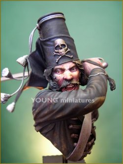 画像1: Young Miniatures[YH1836]1/10  プロシア軍 第5デス・ユサール連隊