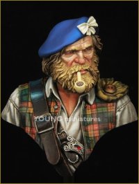 Young Miniatures[YH1838]1/10  ハイランド地方の戦士
