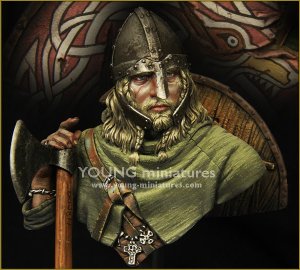 画像1: Young Miniatures[YH1841]1/10  五世紀 バイキングの戦士 (1)
