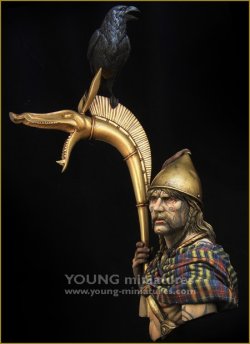 画像4: Young Miniatures[YH1848]1/10  ケルティックコーナータトゥーを入れたケルト族戦士