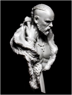画像4: Young Miniatures[YH1860]1/10 中世前期 北欧 胸像 バルト海の民 ヴァイキング