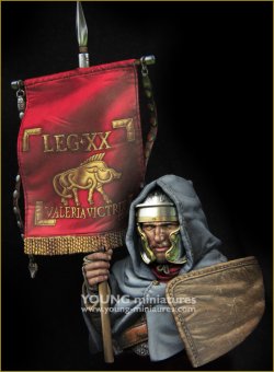画像7: Young Miniatures[YH1863]1/10 古代ローマ 胸像 古代ローマ軍団旗手 ウェクシラリウス