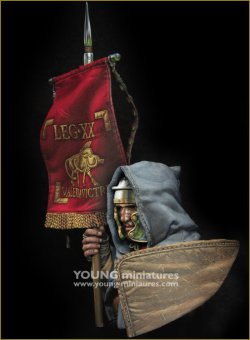 画像6: Young Miniatures[YH1863]1/10 古代ローマ 胸像 古代ローマ軍団旗手 ウェクシラリウス