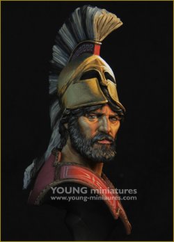 画像2: Young Miniatures[YH1864]1/10 古代ギリシャ 胸像 ギリシャ重装歩兵 グリークホプリテス