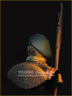画像3: Young Miniatures[YH1865]1/10 近代 胸像 スコティッシュハイランダー 勇猛なる気高き高地人