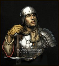 Young Miniatures[YH1866]1/10 中世ドイツ 胸像 ランツクネヒト 16世紀