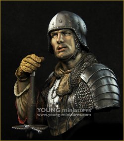画像2: Young Miniatures[YH1866]1/10 中世ドイツ 胸像 ランツクネヒト 16世紀