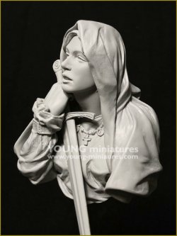 画像1: Young Miniatures[YH1871]1/10 中世の女性 胸像