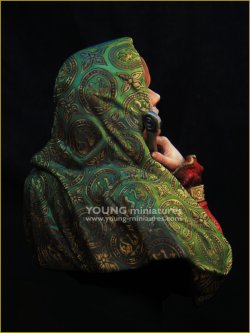 画像9: Young Miniatures[YH1871]1/10 中世の女性 胸像