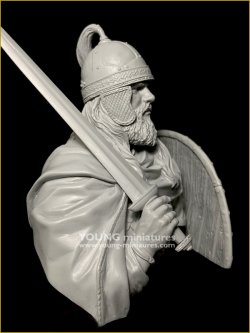 画像11: Young Miniatures[YH1872]1/10 5世紀 西ゴート族の戦士 胸像