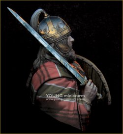 画像5: Young Miniatures[YH1872]1/10 5世紀 西ゴート族の戦士 胸像