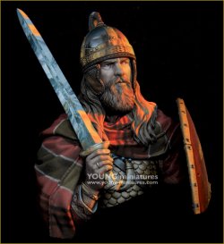画像6: Young Miniatures[YH1872]1/10 5世紀 西ゴート族の戦士 胸像