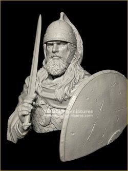 画像8: Young Miniatures[YH1872]1/10 5世紀 西ゴート族の戦士 胸像